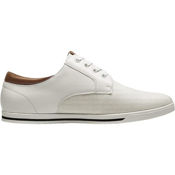 Men\'s Rivera Oxfords Shoes Sneakers (White) (Brand New) main image 5